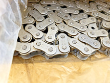 MAXCO 100 Riveted ASME/ANSI Standard Roller Chain, Single Strand, 10ft  1-1/4″ picture