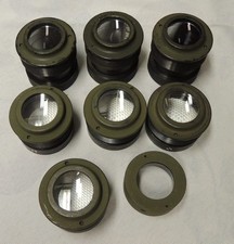 WWII US Military Tank Telescope Eyepiece Lens Lot Crosshair Reticle C-69991 picture