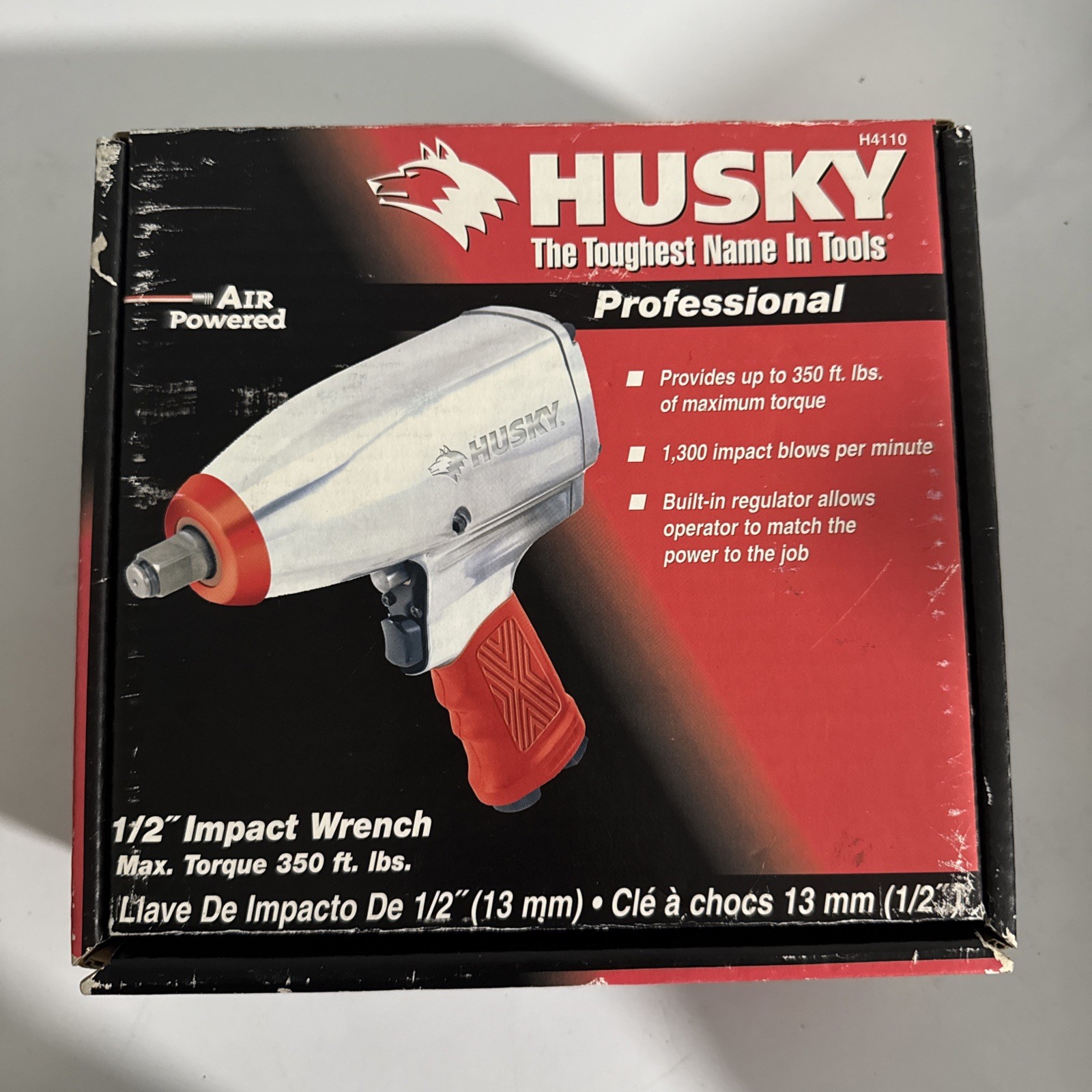 Vintage Husky Pneumatic Impact Wrench 1/2 Vintage Husky Pneumatic Impact Wrench 1/2
