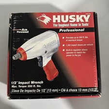 Vintage Husky Pneumatic Impact Wrench 1/2