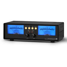 4-Way Analog VU Meter DB Panel Audio Switcher Sound Level Indicator Splitter Box picture