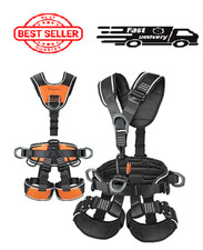 TRSMIMA Full Body Safety Harness for Climbing, Roofing & Tree Work picture