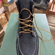 Danner Bull Run 15568 Ankle Boots Black Leather Moc Toe, Size 10 D picture