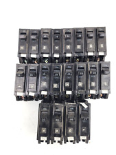 Used 20pcs General Electric 1 Pole Breaker 20A Bolt On picture