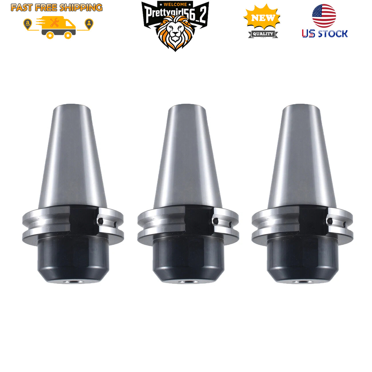 3pcs CAT40 1/2 x 1.75 3pcs CAT40 1/2 x 1.75