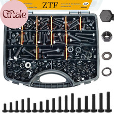 432PCS Nuts and Bolts Assortment Kit, Grade 12.9 Nuts and Bolts M6X1.0 M8X1.25 M picture