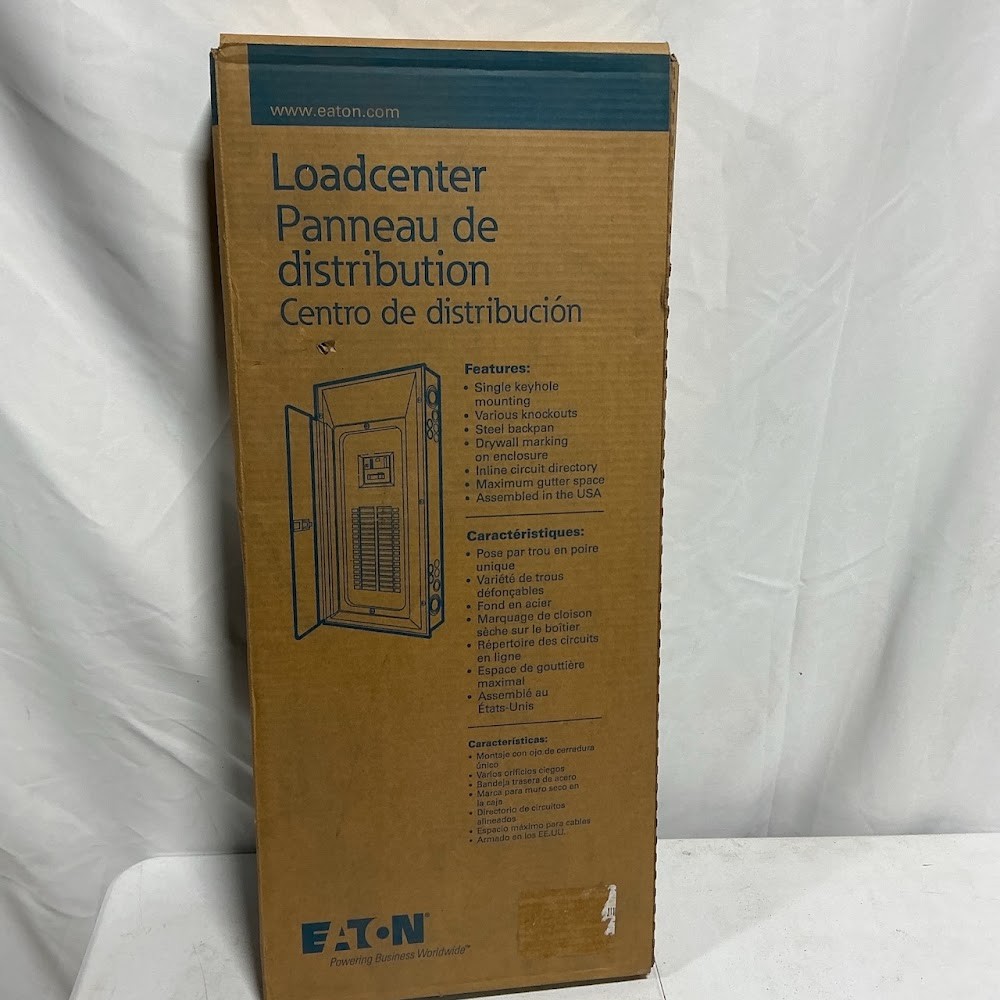 Eaton 3BR3042L200 200A 30 Space 42 Circuit 3 Phase Main Lug Load Center NEMA 1