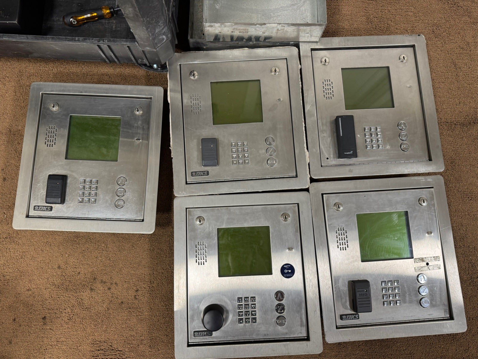 DoorKing 1837-084 Telephone Entry System w/ Ring ecBAC-1 Access Control Module