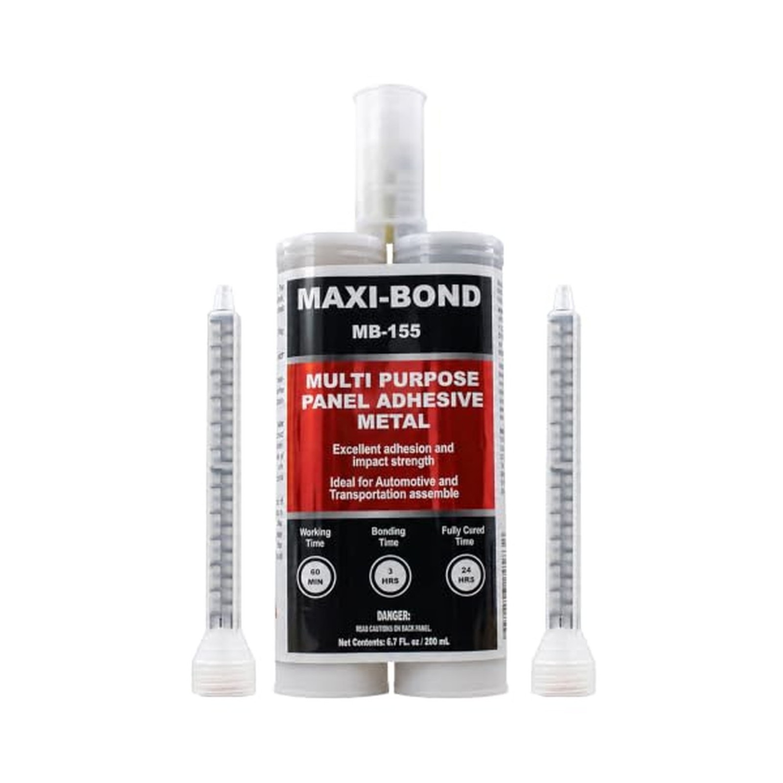Maxi-Bond Multi-Purpose Panel Adhesive Metal, Two Part Epoxy Adhesive, Non-Sa... Maxi-Bond Multi-Purpose Panel Adhesive Metal, Two Part Epoxy Adhesive, Non-Sa...