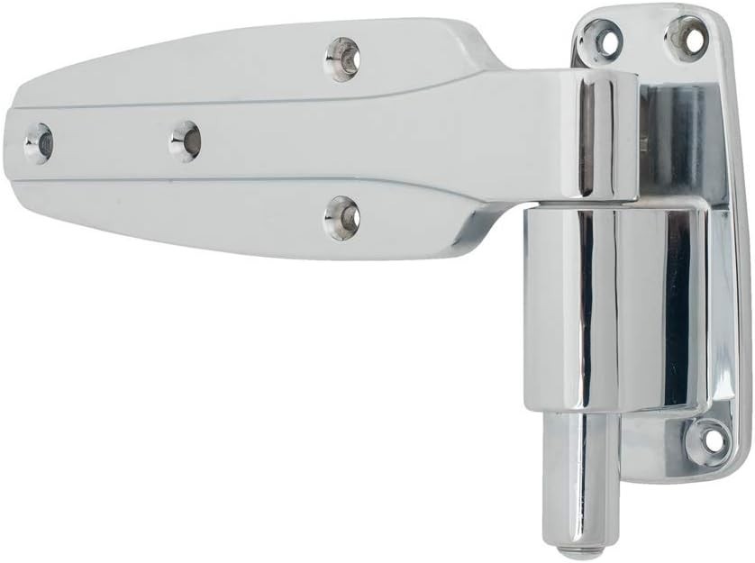 Kason 1248 Spring Assisted Hinge - Flush - Polished Chrome - 11248000030