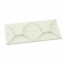 2PC PANDUIT ABM4H-A-L Cable Tie Mount, Rubber Adhesive, 2