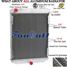Aluminum 3 Row Radiator 6679831 fit Excavator Bobcat 430 430D 435 435D 435G picture