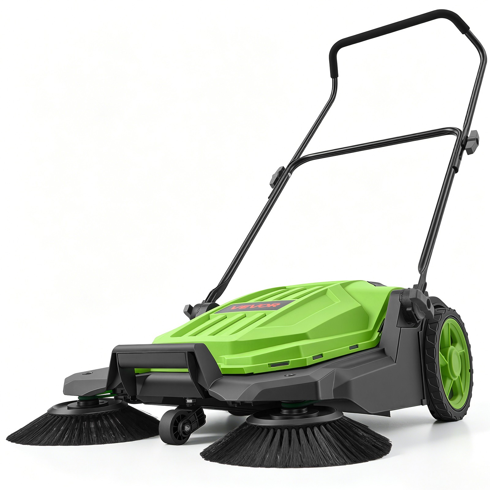 VEVOR Walk-Behind Floor Sweeper Manual Hand Push Sweeper 25.6\ VEVOR Walk-Behind Floor Sweeper Manual Hand Push Sweeper 25.6\