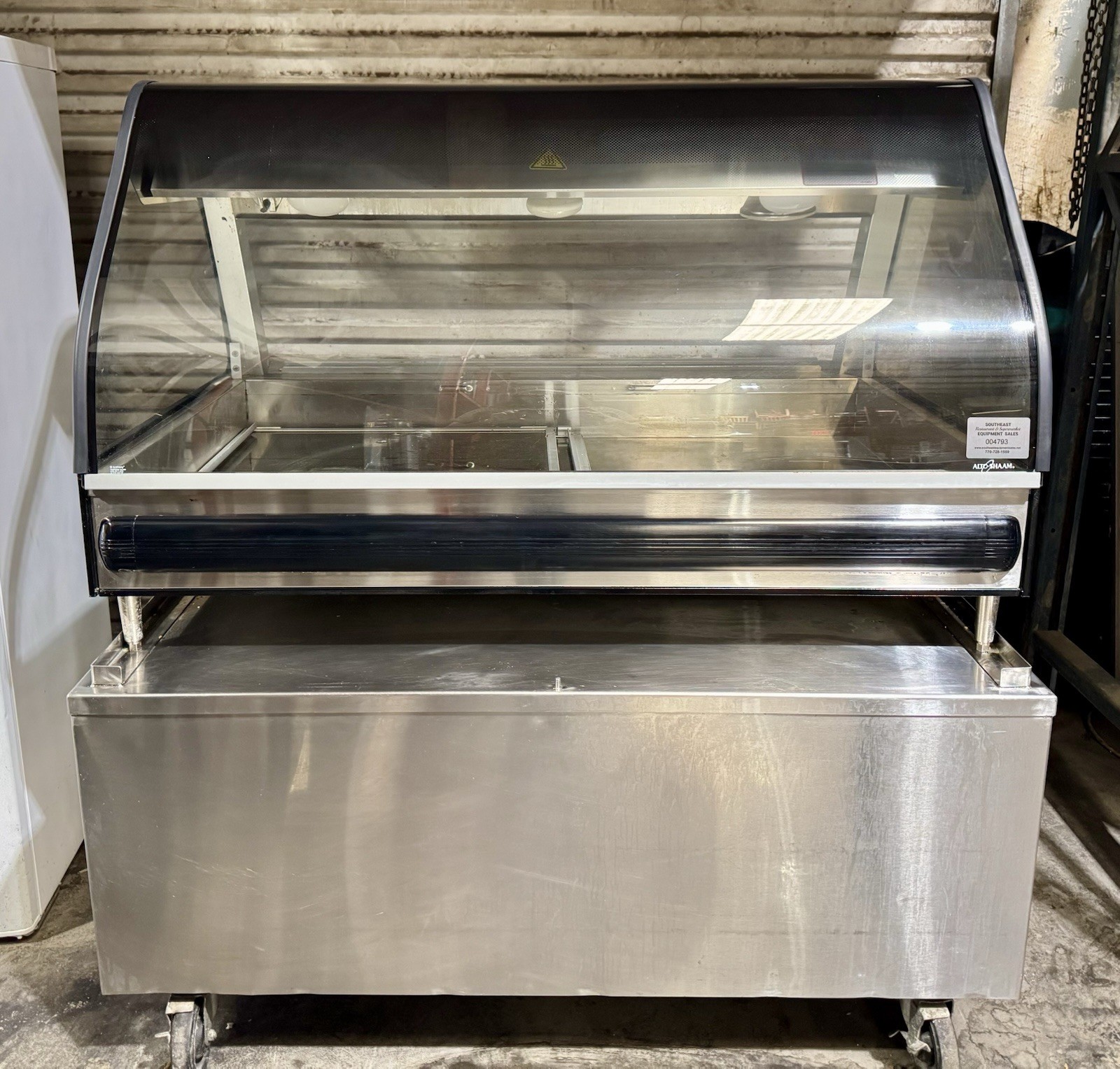 Alto Shaam Countertop ED2-48 Full Service Heated Deli Case, Chicken ...