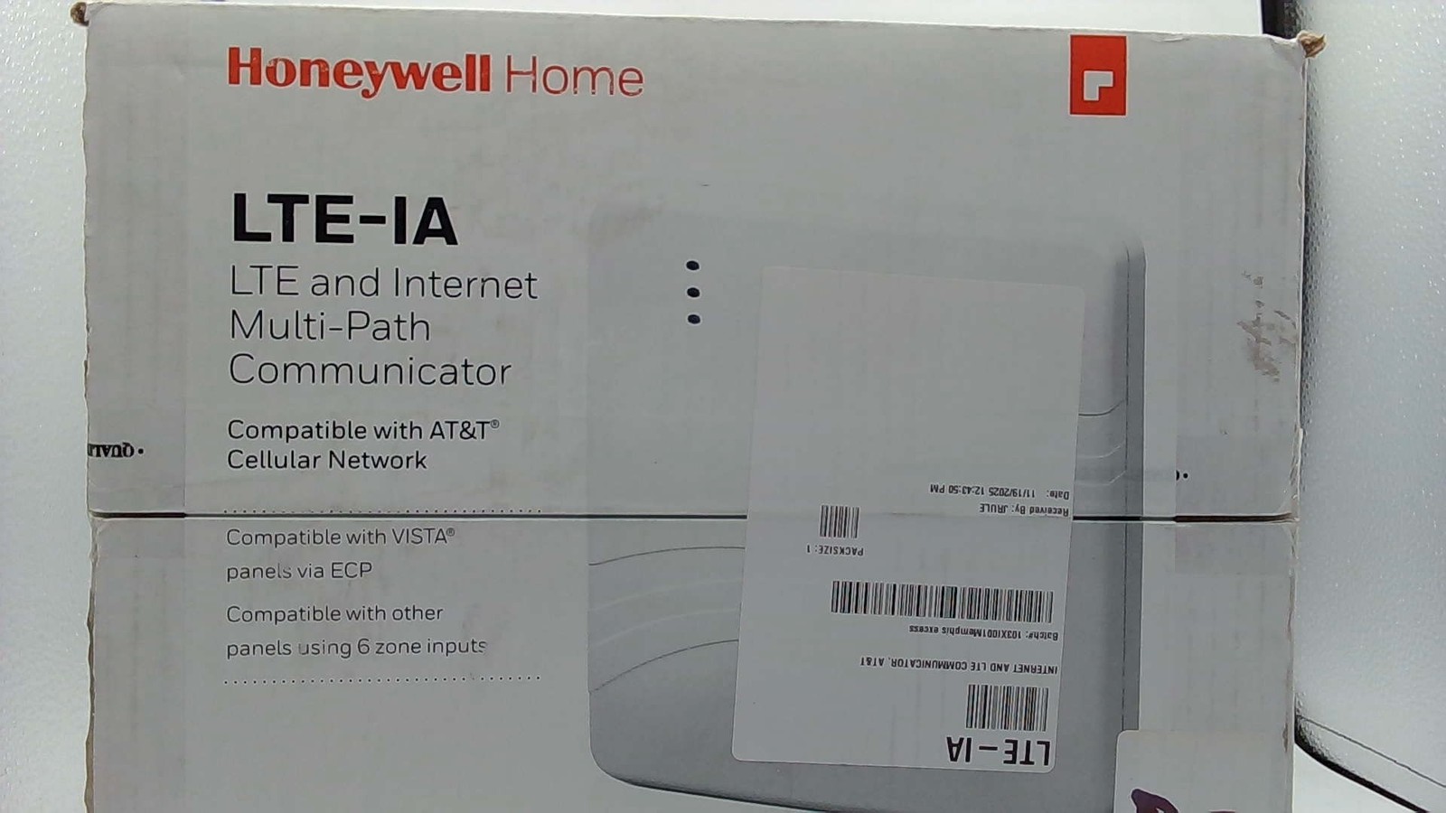 Honeywell Home LTE-IA LTE And Internet Multi-Path Communicator Honeywell Home LTE-IA LTE And Internet Multi-Path Communicator