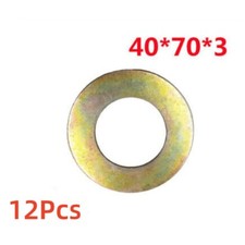 12pc Bucket Pin Shim Kit 40x70x3mm For Case,Kobelco,Hitachi Excavator picture