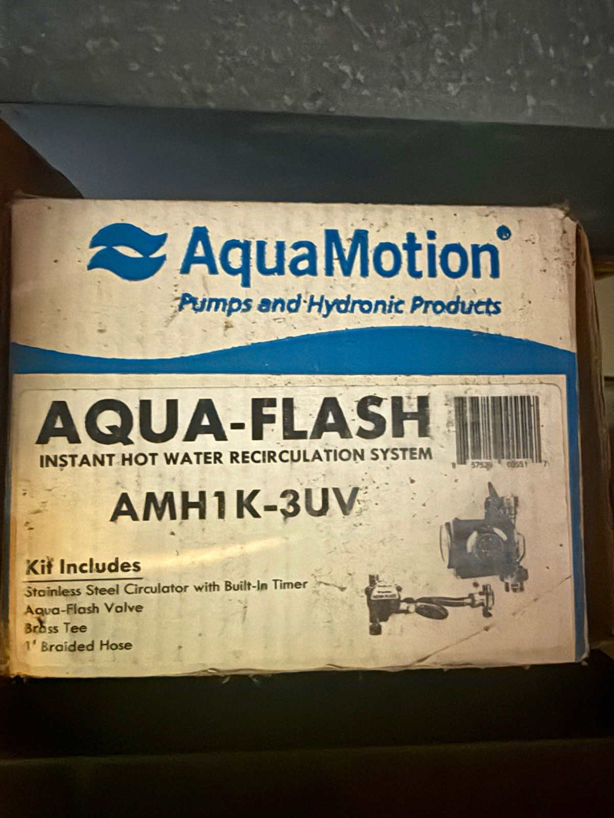 AquaMotion Aqua-Flash AMH1K-3UV 115V 1/40HP SS Recirculation Pump Kit AquaMotion Aqua-Flash AMH1K-3UV 115V 1/40HP SS Recirculation Pump Kit
