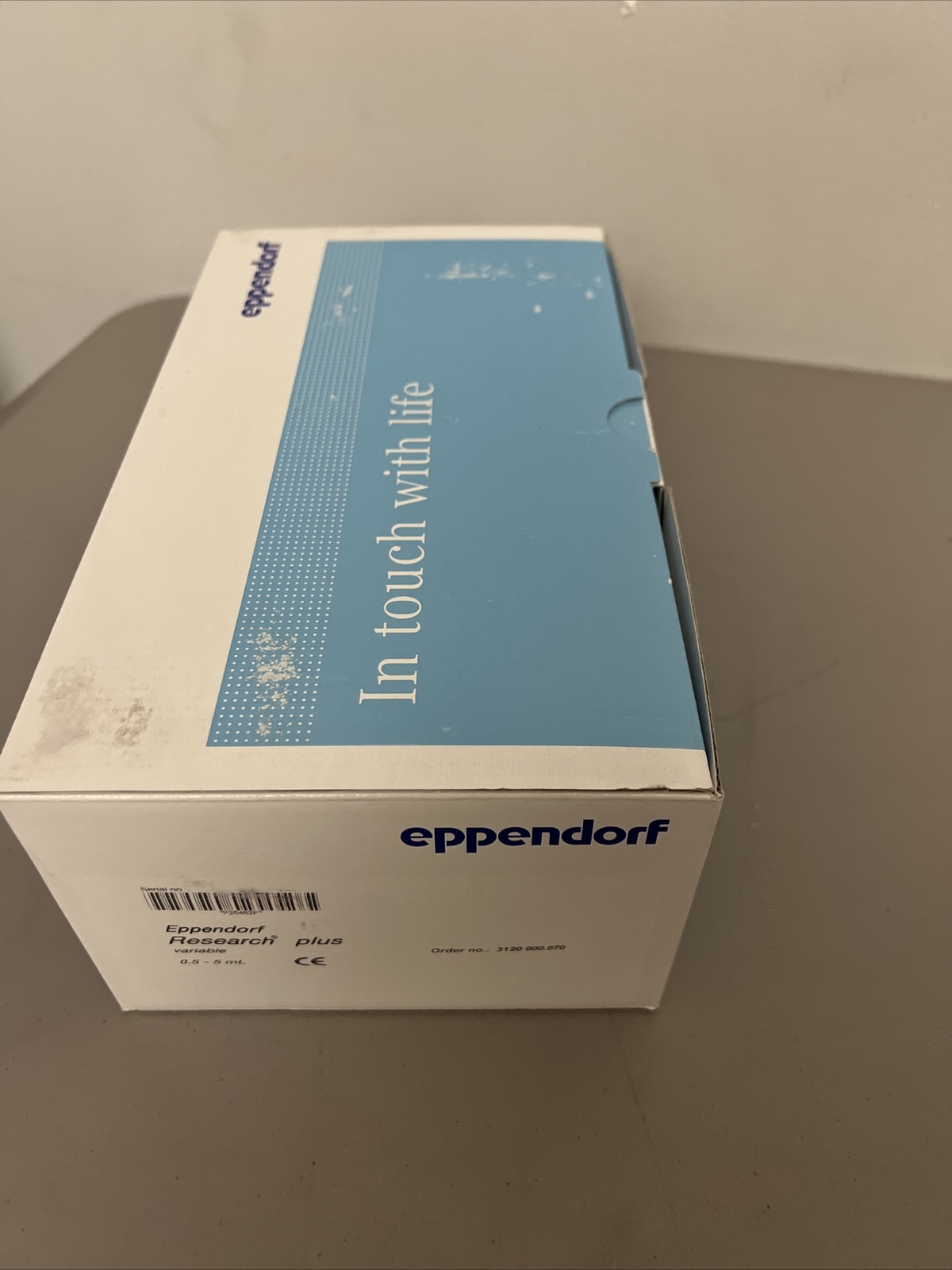 NEW IN BOX Eppendorf research plus Pipette 0.5-5 ml Pipetman Pipettor Gilson NEW IN BOX Eppendorf research plus Pipette 0.5-5 ml Pipetman Pipettor Gilson