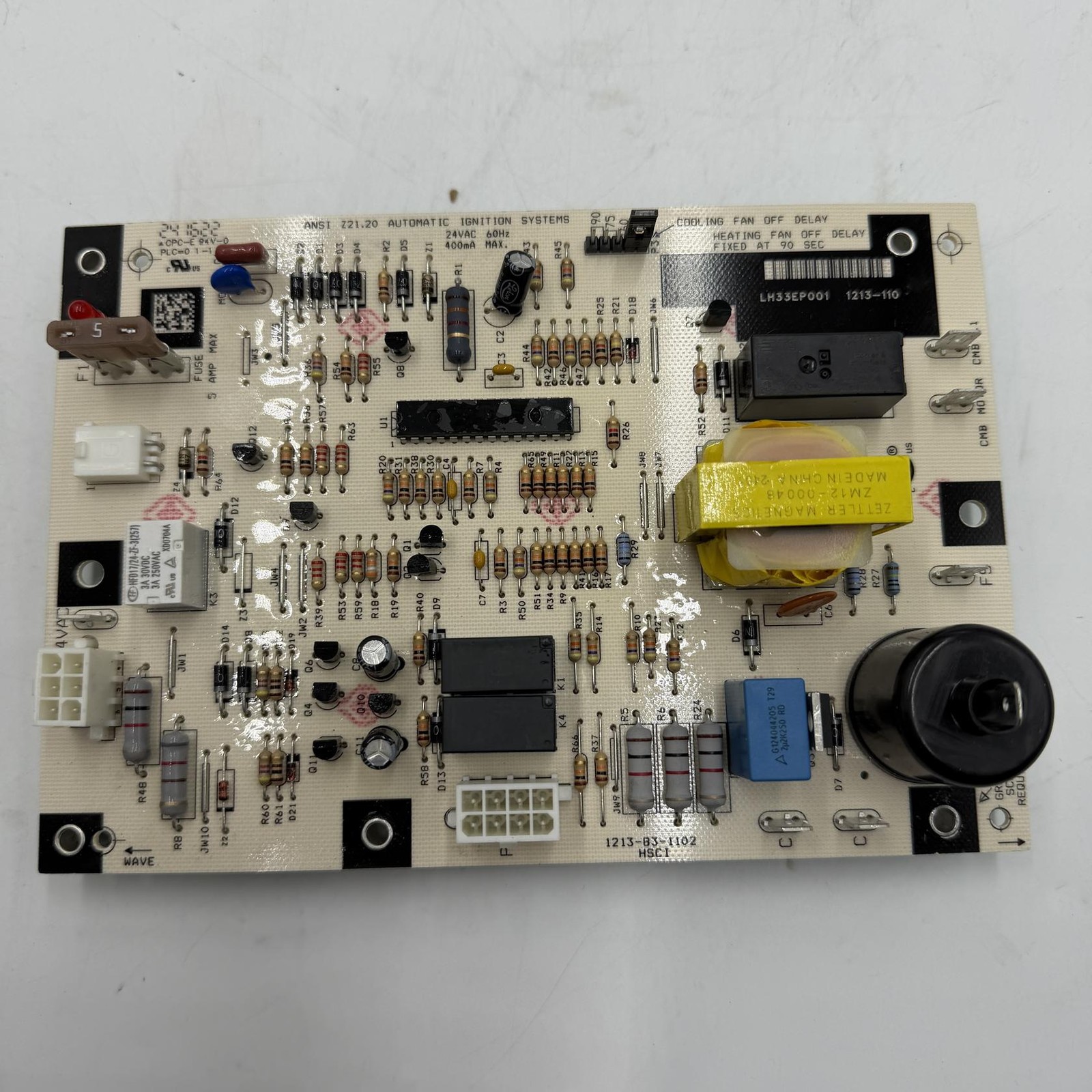 Carrier HVAC Ignition Control Board, LH33EP001 Carrier HVAC Ignition Control Board, LH33EP001