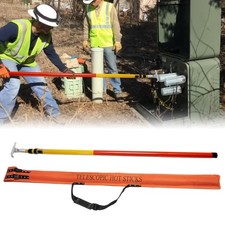 220KV High Voltage Telescopic Insulated Rescue Hook/Pole, 19.7Ft Telescopic picture