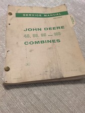 John Deere 45 55 95 & 105  Combine Shop Service Repair Manual SM2054 picture