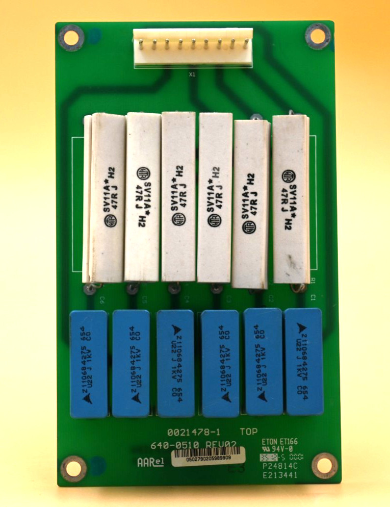 AAREL 640-0510_REV02 ETON ET166 RESISTOR BOARD / CONTROLLER PCB CARD 0021478-1 AAREL 640-0510_REV02 ETON ET166 RESISTOR BOARD / CONTROLLER PCB CARD 0021478-1
