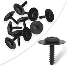 10pcs Fender Liner Wheelhouse Liner Splash Shield Bolt Screw, Compatible with GM picture