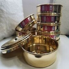 Heavy Brass Gauge Standard Testing 6 Set Sieve WITH SHIPPING picture