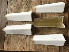 1 - NEW Aluminum Outside Siding Corner 8 Inches 1- Nail Included  picture