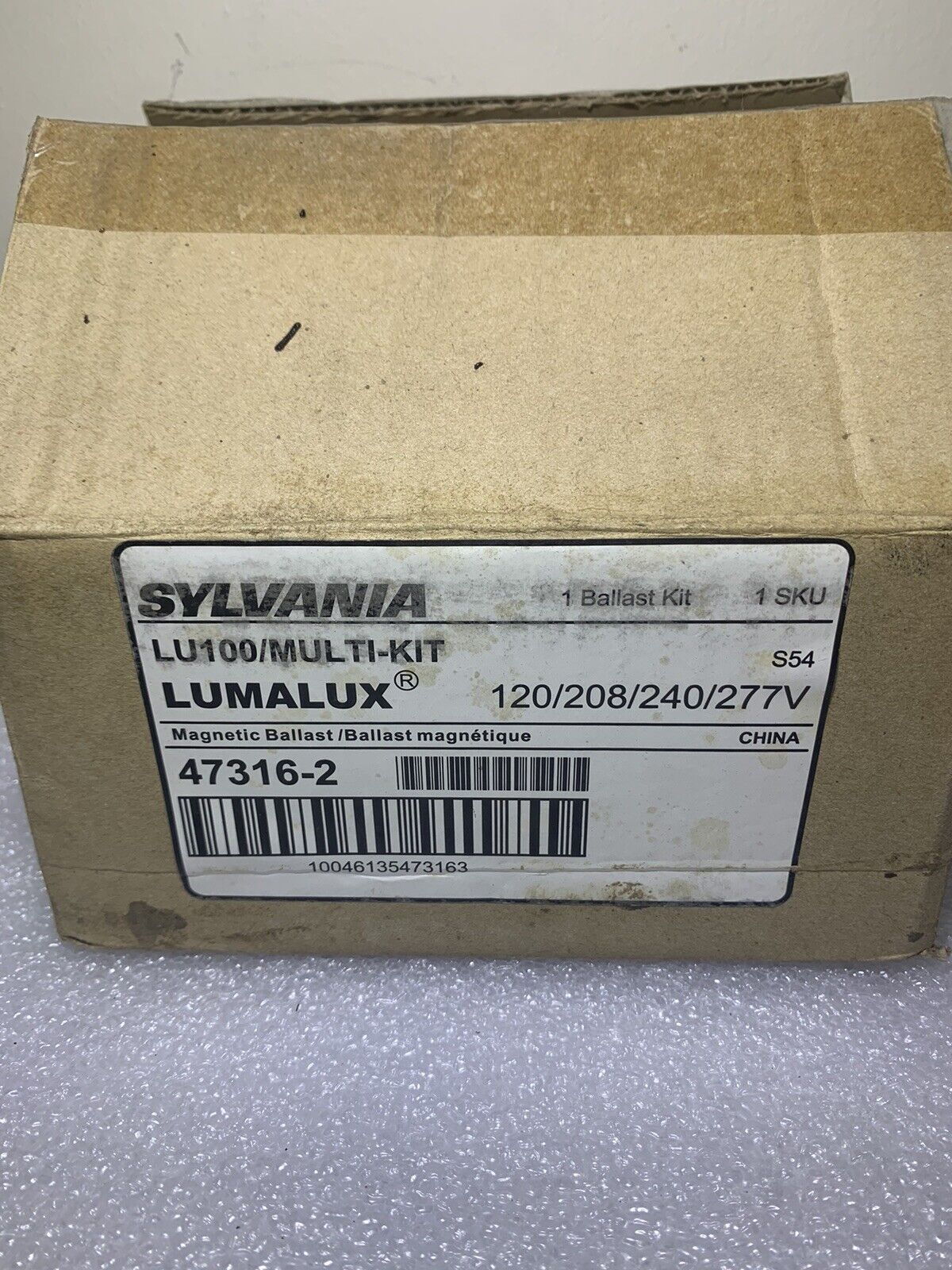 Sylvania Lumalux LU100 Multi-Kit Magnetic Ballast 47316-2  ***LOT OF 3***  NEW