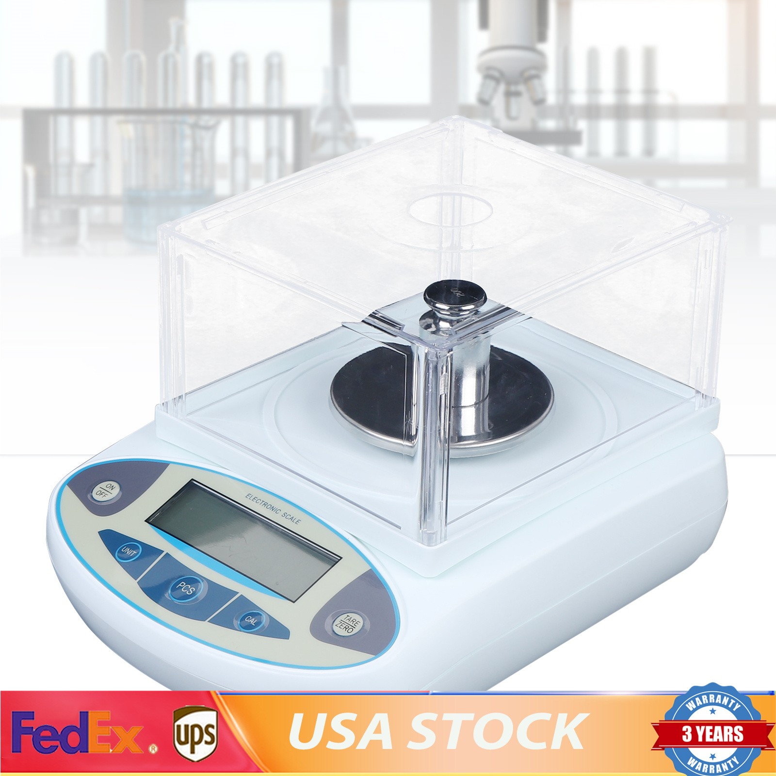 Analytical Balance Lab Digital Electronic Precision Scale 1mg 500g x ...