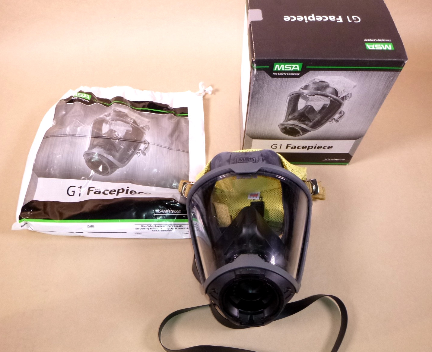 MSA Safety G1 Fire Service Full Facepiece W/ 4 Point Harness Size Large 10156460 MSA Safety G1 Fire Service Full Facepiece W/ 4 Point Harness Size Large 10156460