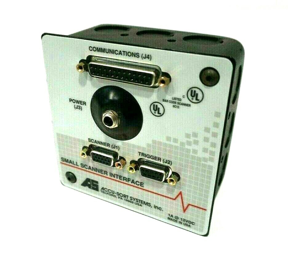 NEW ACCU-SORT SYSTEMS M25B SMALL SCANNER INTERFACE NEW ACCU-SORT SYSTEMS M25B SMALL SCANNER INTERFACE