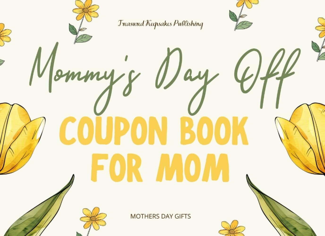 COUPON BOOK FOR MOM, MOTHER\'S DAY GIFT, FIFTY GIFT VOUCHES FOR MOTHER