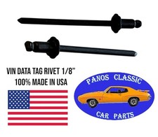 94-02 Dodge Ram VIN DATA TAG 1/8 Rivet NOS Stainless Factory Correct USA #551 picture