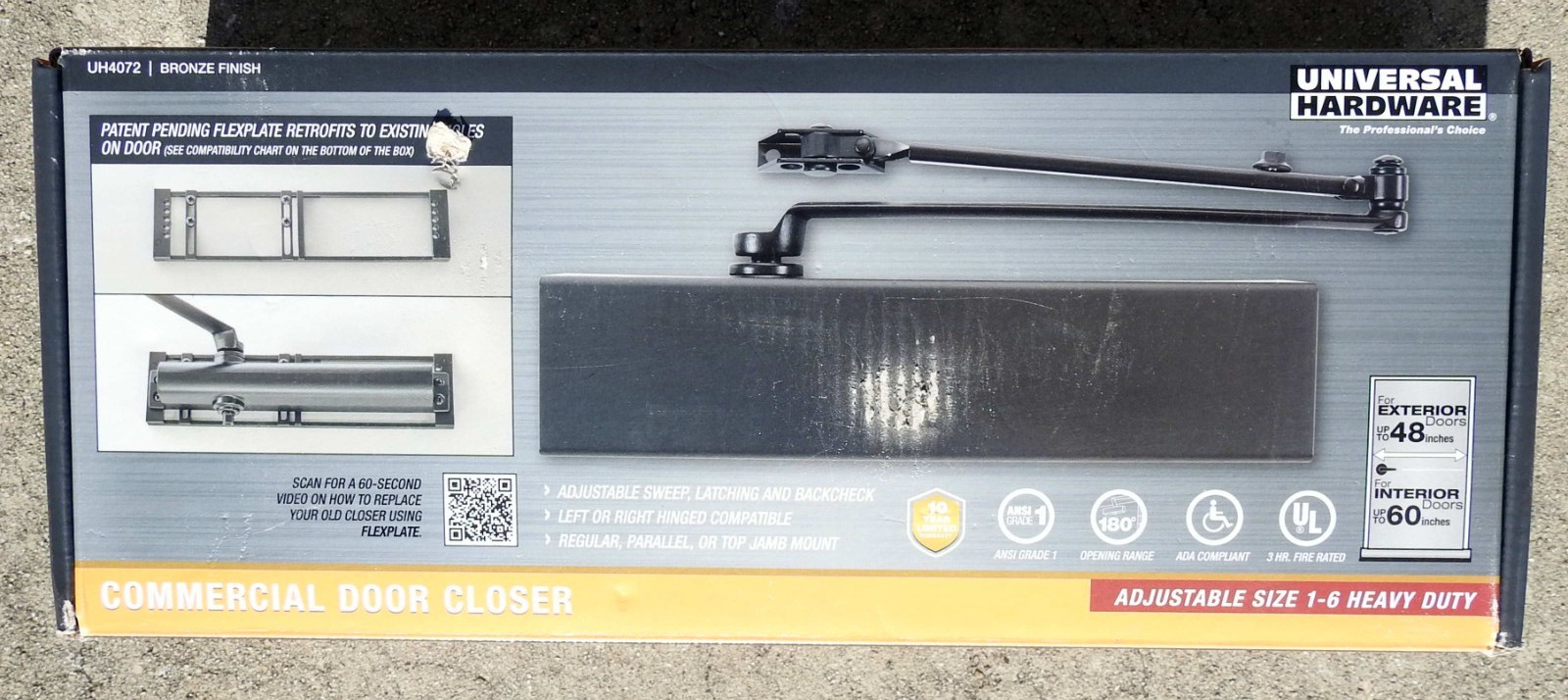 UNIVERSAL HARDWARE Commercial Door Closer UNIVERSAL HARDWARE Commercial Door Closer