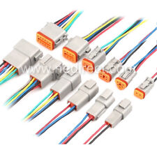 Assembled Deutsch DT 2,3,4,6,8,12 Pin,12, 14, 16 & 18 AWG  waterproof connector picture