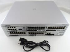 Samsung OfficeServ 7200 with MP20, 16TRK, 8COMBO3, 2x 16DLI2, SVMi-20i Used picture