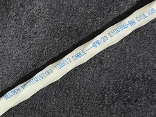Belden 10GX13 23/4P 625MHz Cat6A Enhanced U/UTP Networking Cable CMP White /50ft picture