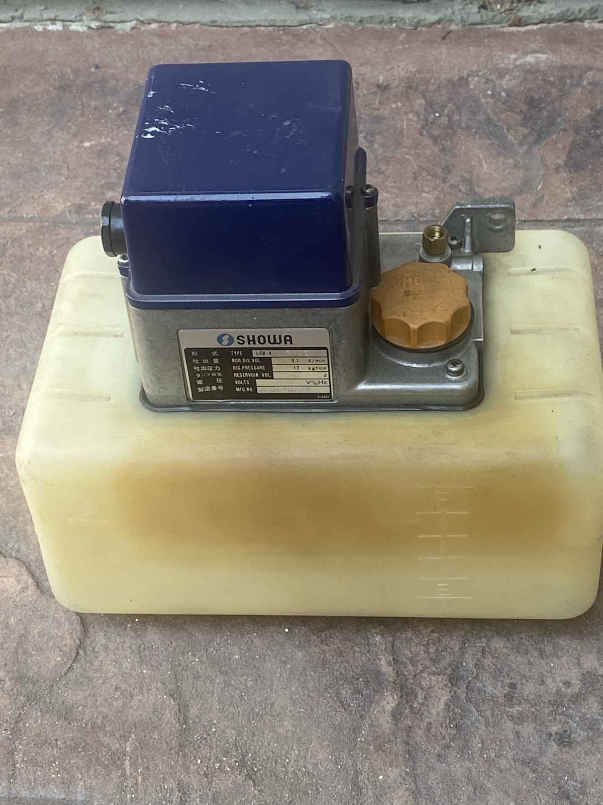 CNC SHOWA OIL PUMP LCB 4  310C  MORI SEIKI LUBE