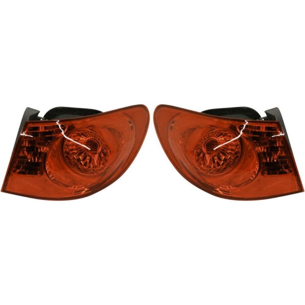 Tail Light Left Right Outer Lens for Hyundai Elantra 2007-2010 Tail Light Left Right Outer Lens for Hyundai Elantra 2007-2010