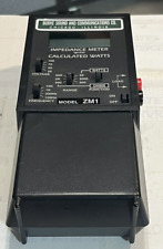 GOLD LINE ZM1 Impedance Meter - Calc. Watts  For 25,50,70, or 100 Volt Systems. picture