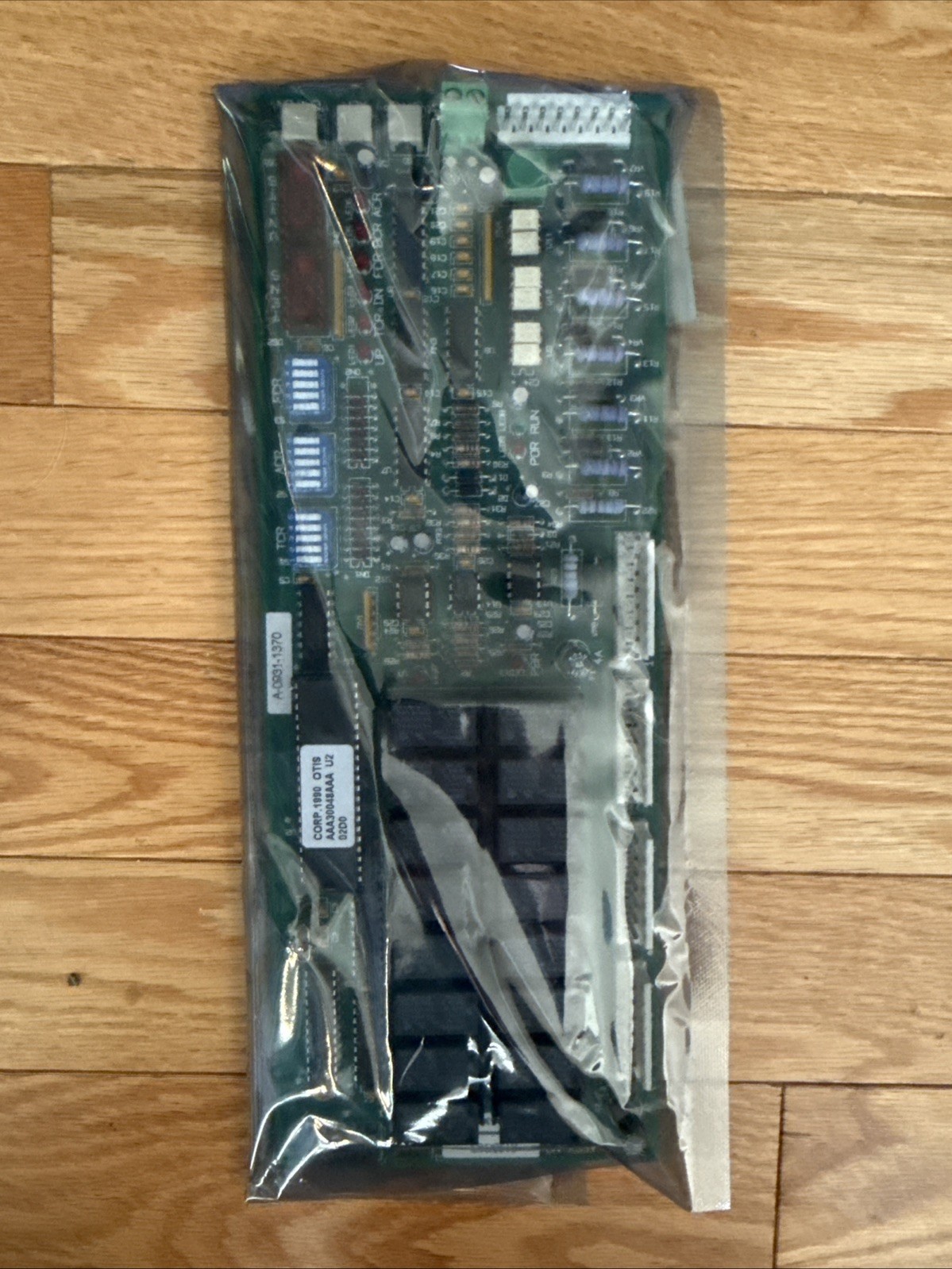 New Sealed Otis Elevator AAA30048AAA Relay Motherboard Assembly (OEM 1990 Corp) New Sealed Otis Elevator AAA30048AAA Relay Motherboard Assembly (OEM 1990 Corp)