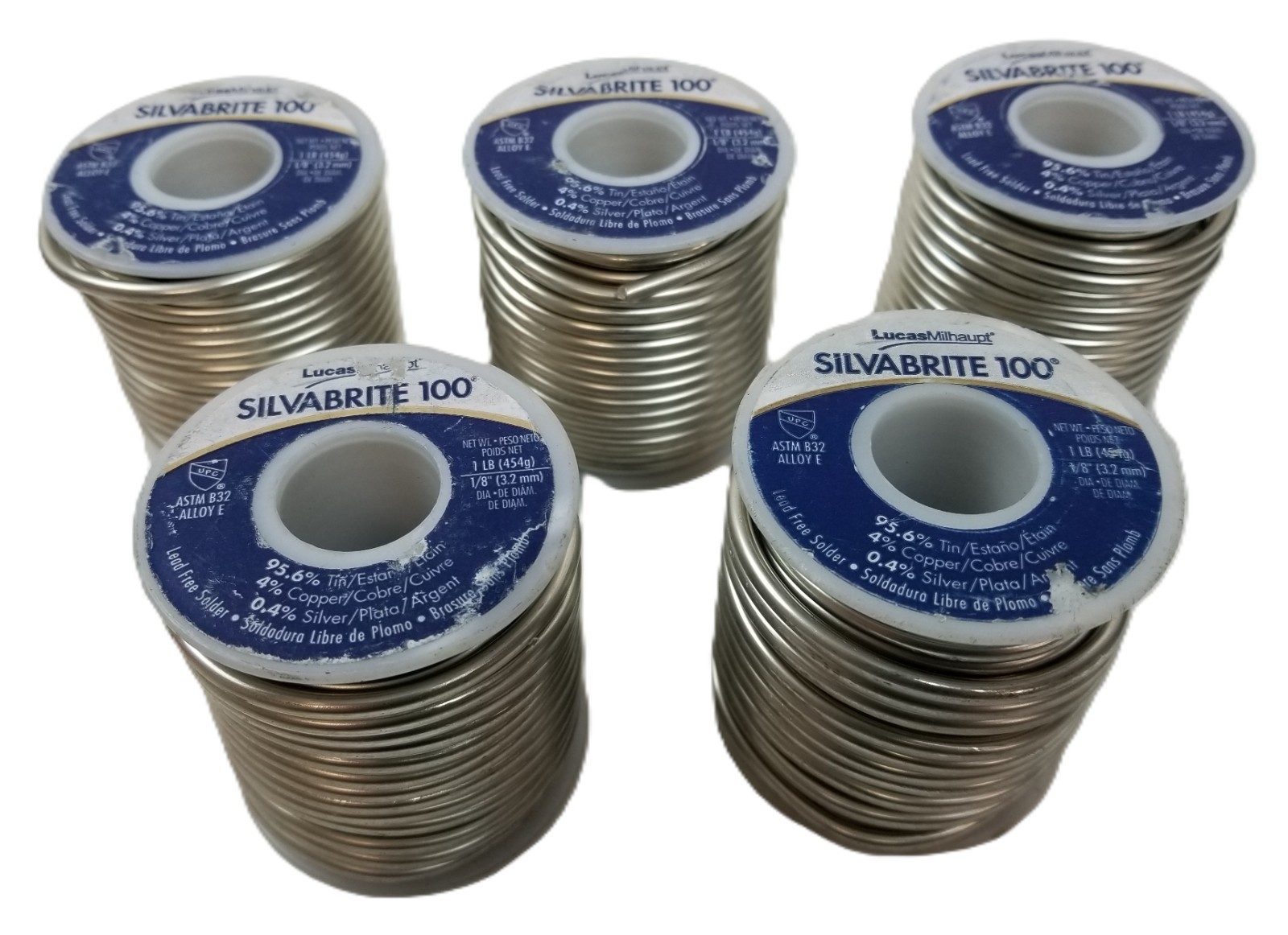 Silvabrite 100 Lead Free Solder 1/8 Silvabrite 100 Lead Free Solder 1/8
