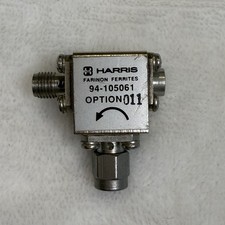 Harris Farinon Ferrites 94-105061 Option 011 RF Microwave Circulator SMA picture