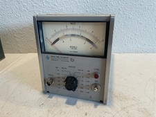 HP 3400A RMS Voltmeter Hewlett Packard Analog 10MHz Vintage Test Equipment picture