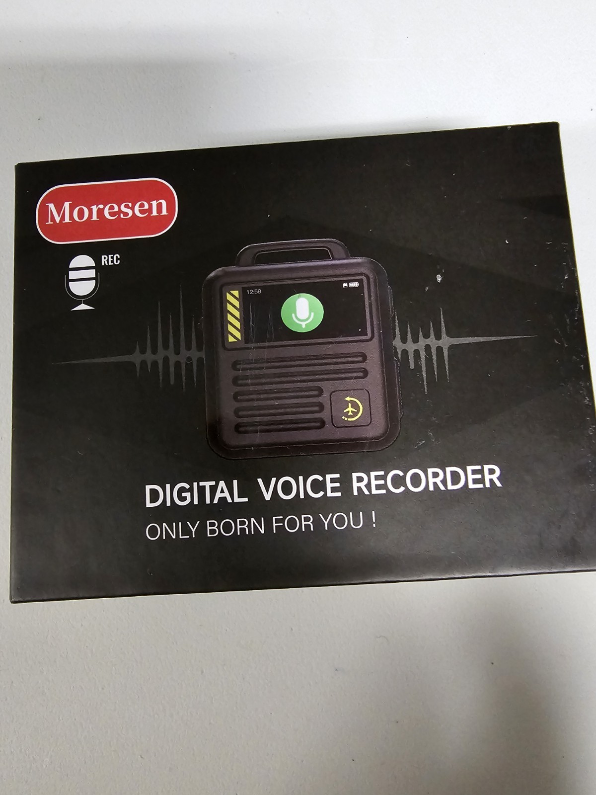 Moresen P20 Digital Voice Recorder - 128GB, High-Quality Audio, Voice-Activated Moresen P20 Digital Voice Recorder - 128GB, High-Quality Audio, Voice-Activated