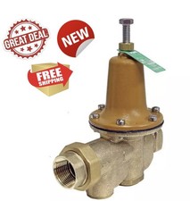Watts LF25AUB-Z3 1” Water Pressure Reducing Valve Single Union Brass 25-75 PSI picture