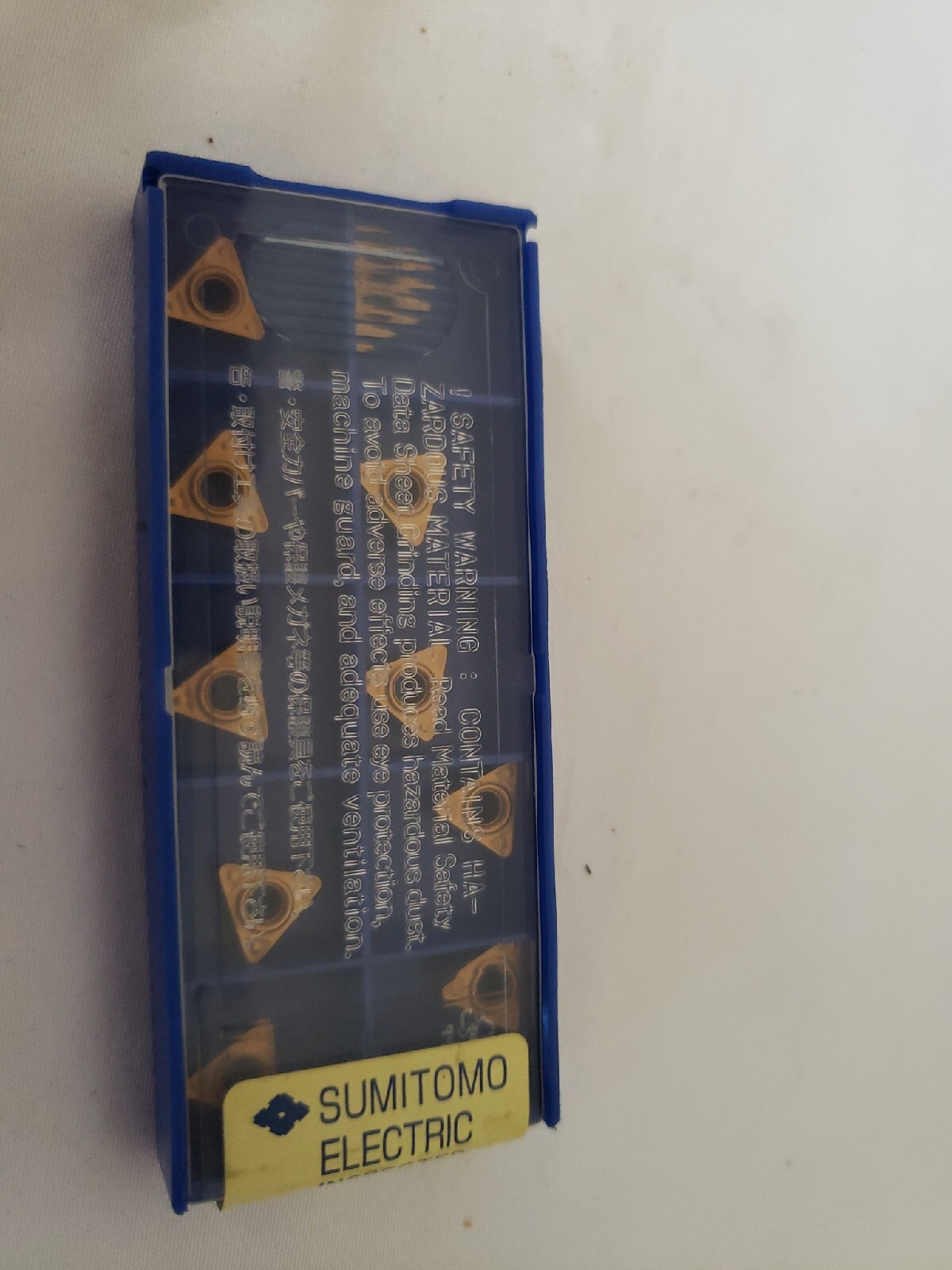 Sumitomo Carbide Inserts - TPMT222ENF AC2000 - Qty. 10 - NEW Sumitomo Carbide Inserts - TPMT222ENF AC2000 - Qty. 10 - NEW
