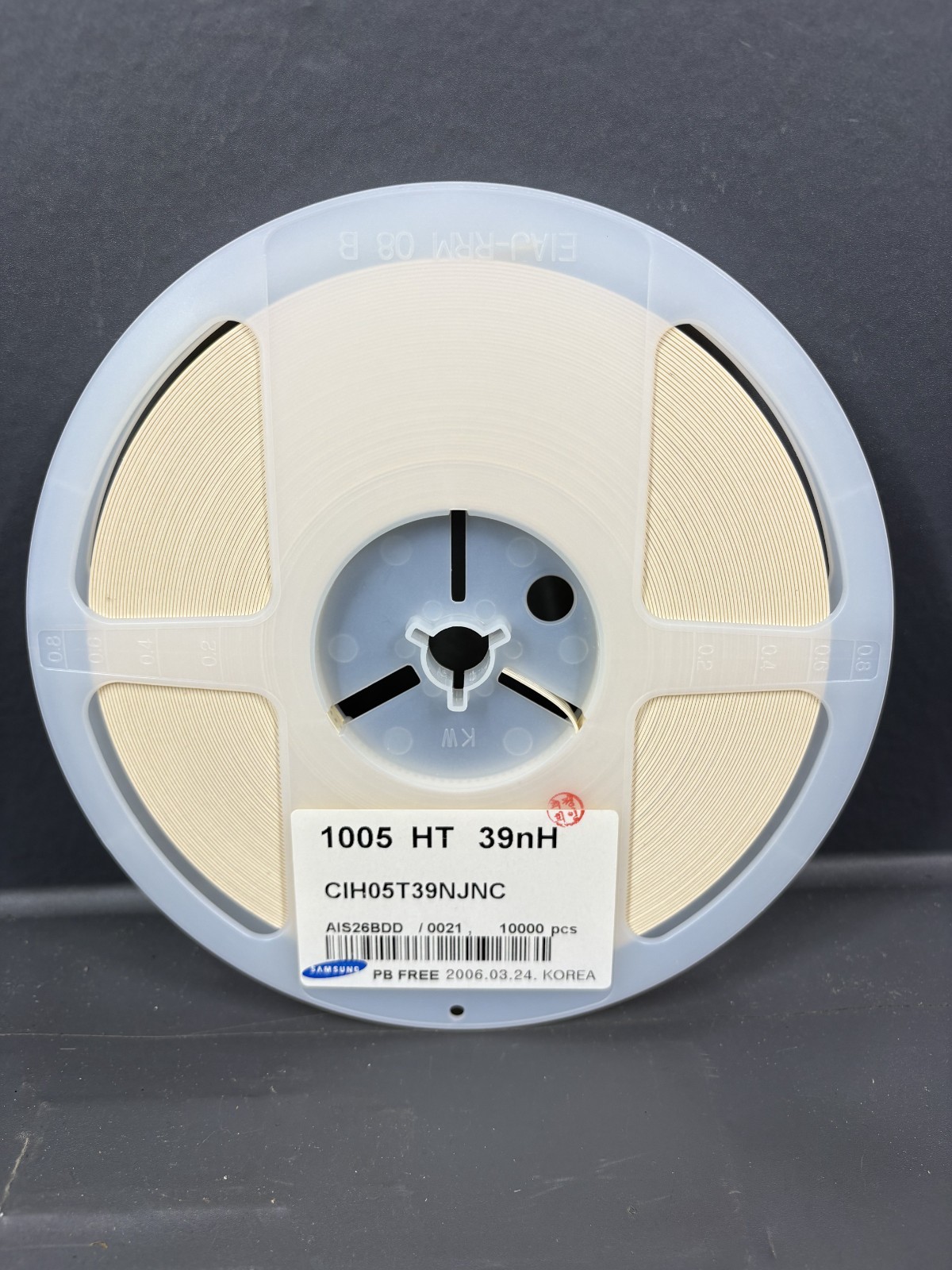 x2500 Samsung CIH05T39NJNC 39nH Inductor 1005 SMD Chip Coil RF High Frequency x2500 Samsung CIH05T39NJNC 39nH Inductor 1005 SMD Chip Coil RF High Frequency